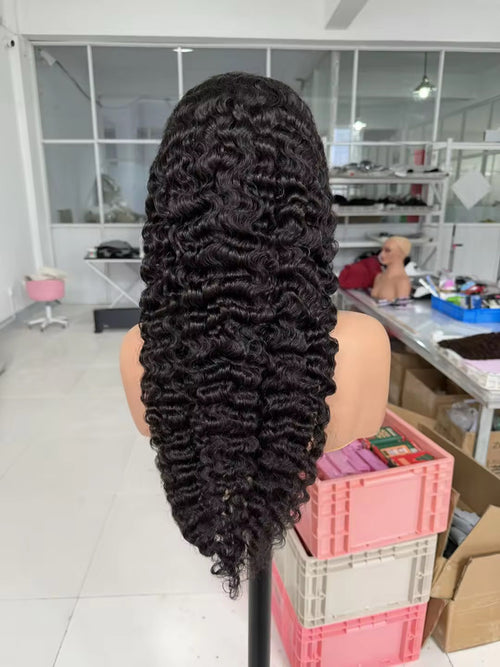 The “Baddie Curl” Burmese Curly HD Wig